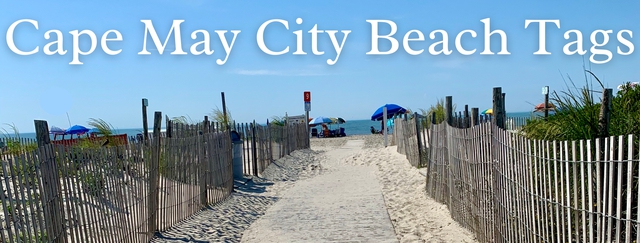 Things To Do Beach Tag Info Cape May